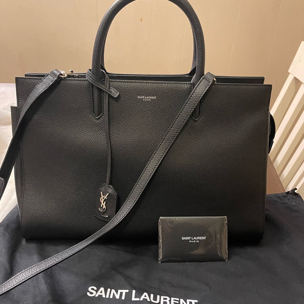 Yves Saint Laurent Cabas RiveGauche Tote